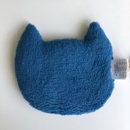 bouillotte chat bleu dos
