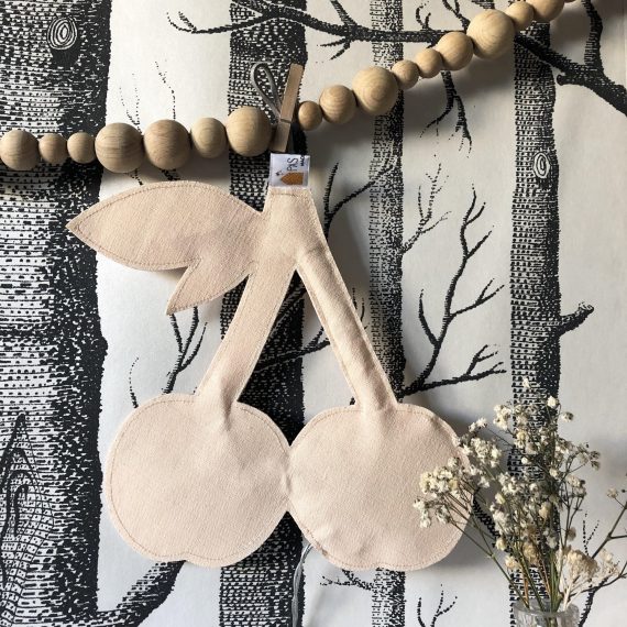 Cerises liberty collector et nude en lin