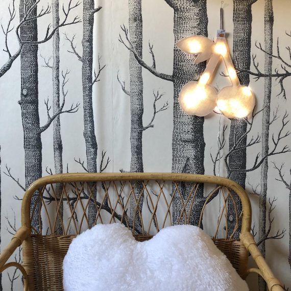 Cerises liberty collector et nude en lin allumées