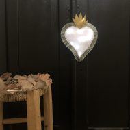 Ex voto céladon allumé