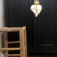 ex voto noir et doré in situ