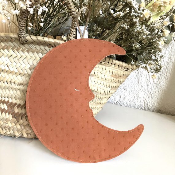 lune caramel et fleurs